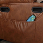 MASSEVA Sovereign Power Lift Recliner | 21-inch Wide Seat, 8-Point Vibration Massage & Wood Heating with Smart Timer