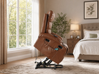 MASSEVA Sovereign Power Lift Recliner | 21-inch Wide Seat, 8-Point Vibration Massage & Wood Heating with Smart Timer